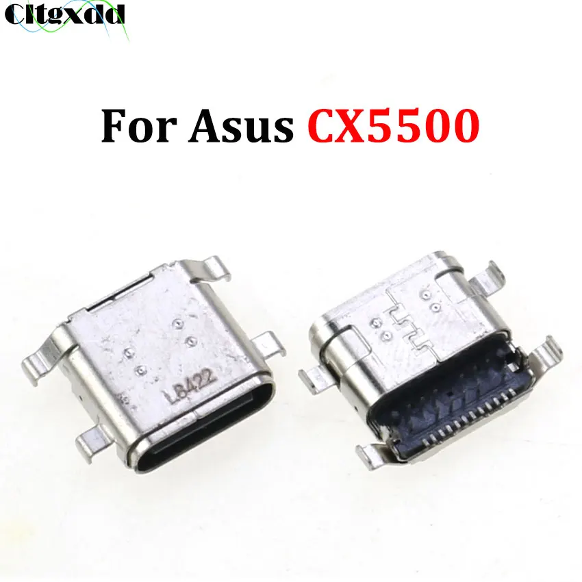 

Cltgxdd For ASUS CX5500FEA Laptop Charging Port Netbook C204MA Tail Plug Interface USB Type-C Female Socket Connector