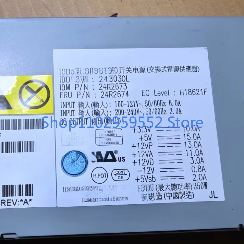 X306M 전원 공급 장치 API4FS40-030L 24R2674 39Y7295용 1개