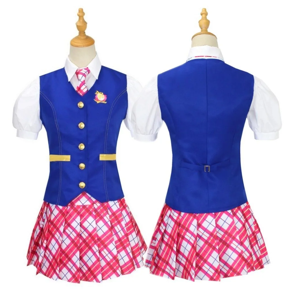 Delansey Cos Uniform Bobby's Charm Princess College Cos Gleiche Schuluniform Cosplay Rollenspiel-Kostüm – Detail 3