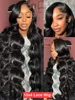 30 40 Inch 250 Density Body Wave 13x6 HD Transparent Lace Frontal Wig 13x4 Lace Front Human Hair Glueless 5x5 Lace Closure Wigs 5
