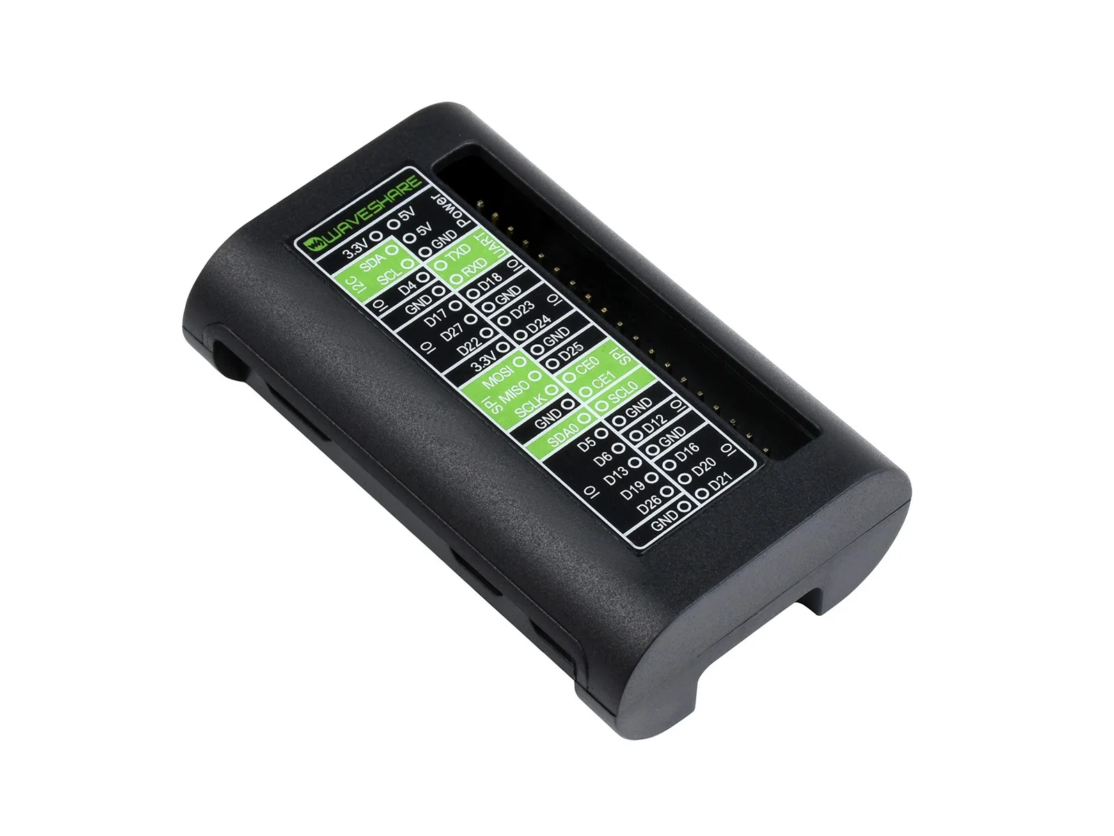 Custodia Bescherming In Abs Voor Raspberry Pi Zero Serie, Passato Nul/Zero 2 W, Raspberry Pi Nul Niet Inbegrepen