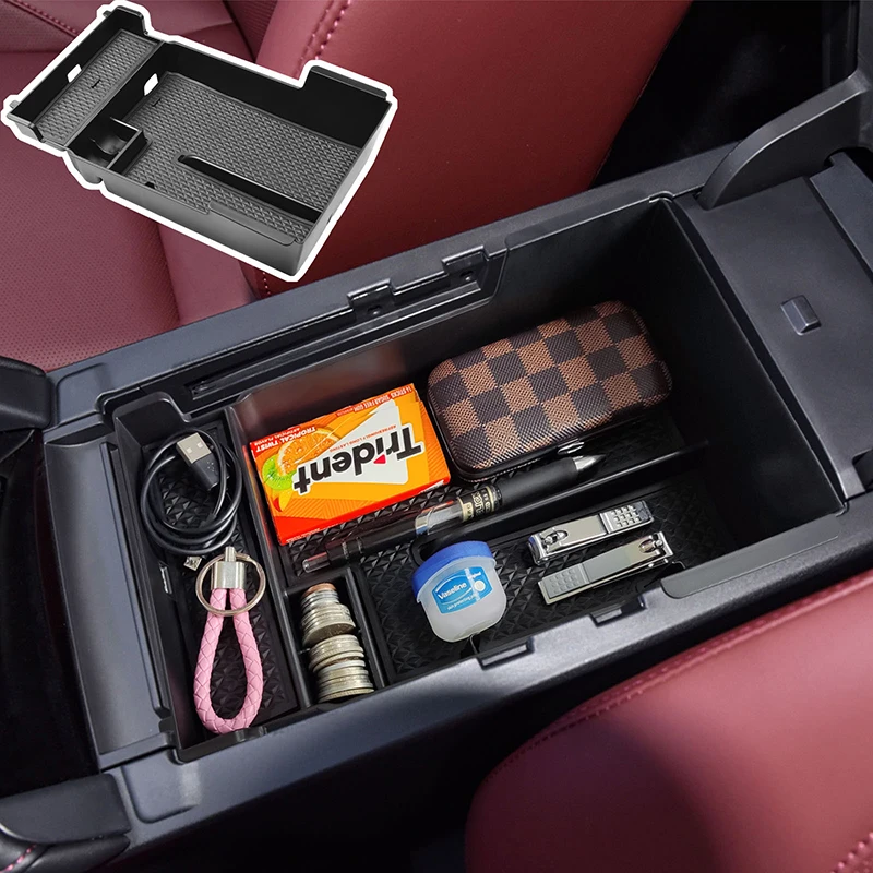 

For Mazda 3 Axela 2023-2019 Accessories Car Central Armrest Storage Box Container Center Console Organizer Tray Interior Product