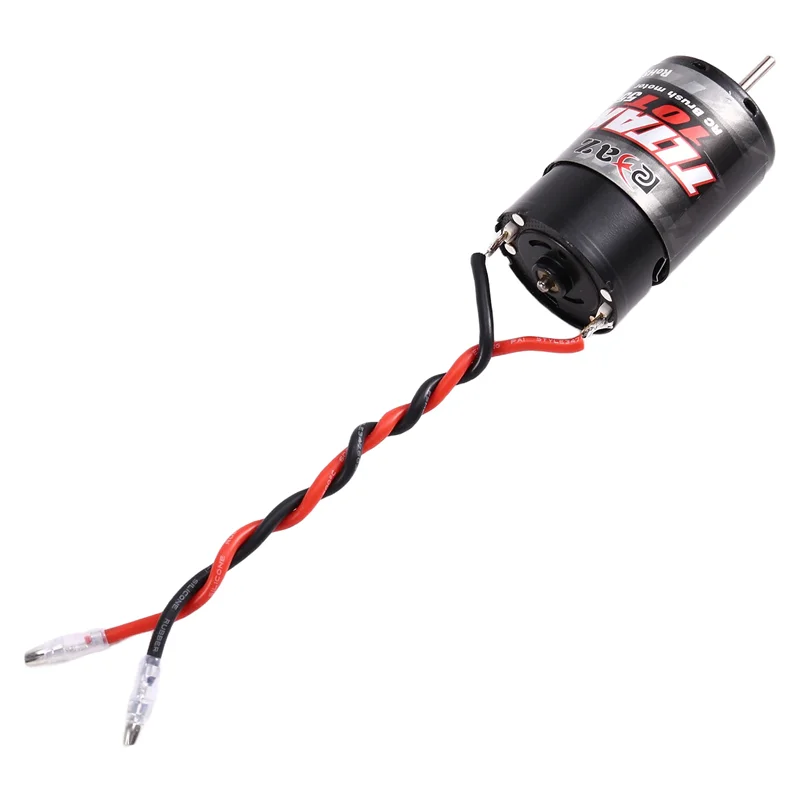 1/10 RC 클라이밍 차량용 방수 550 브러시드 모터 10T (액시얼 트랙 SCX10 II HSP 트랙사스 슬래시 TRX4 TRX6 호환)