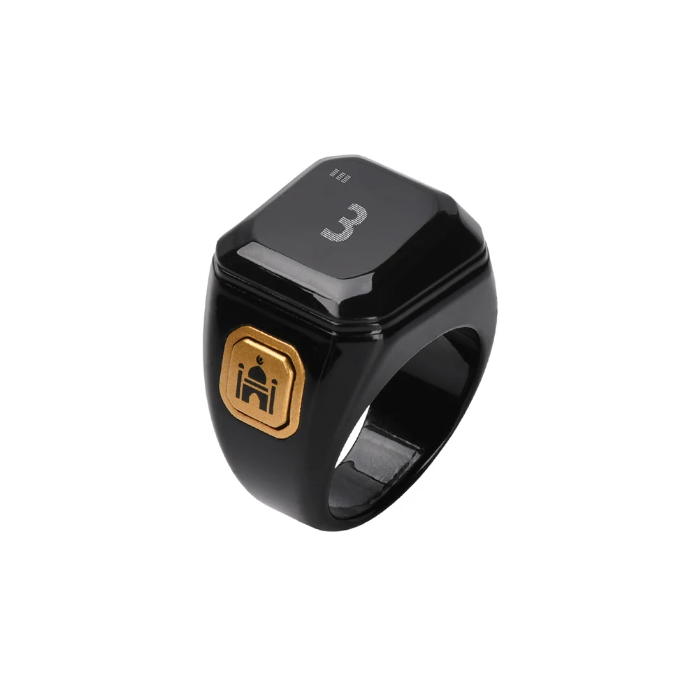 OLED Digitaler Smart Zikr-Ring mit Bluetooth-App, Tasbih-Zähler für Muslimische Gebetszeiten, Vibrationsalarm und Wecker – Detail 13