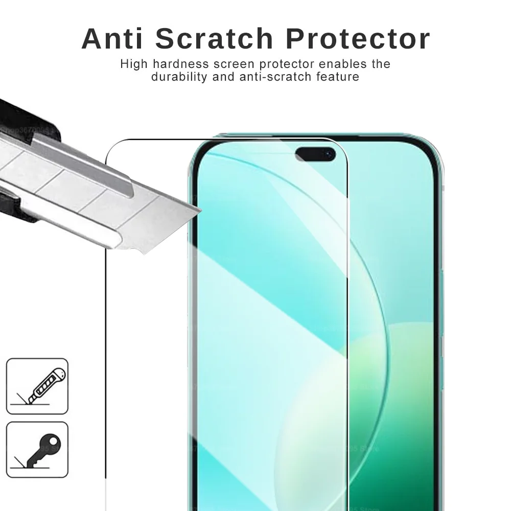 3-Pack Tempered Glass Screen Protectors