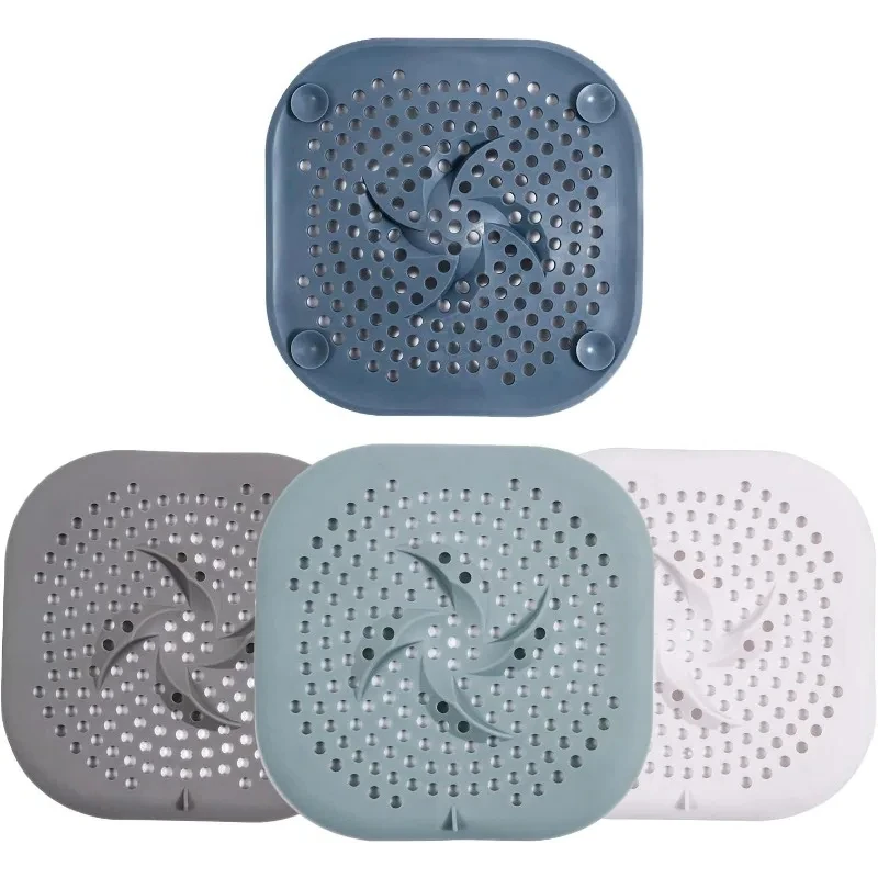 ห้องอาบน้ําฝักบัวท่อระบายน้ํา Hair Catcher ท่อระบายน้ําห้องน้ําอ่างอาบน้ํา Sucker 5.9 นิ้วซิลิโคนอ่างล้างจานชุดกรองอ่างอาบน้ํา,ห้องครัว 1