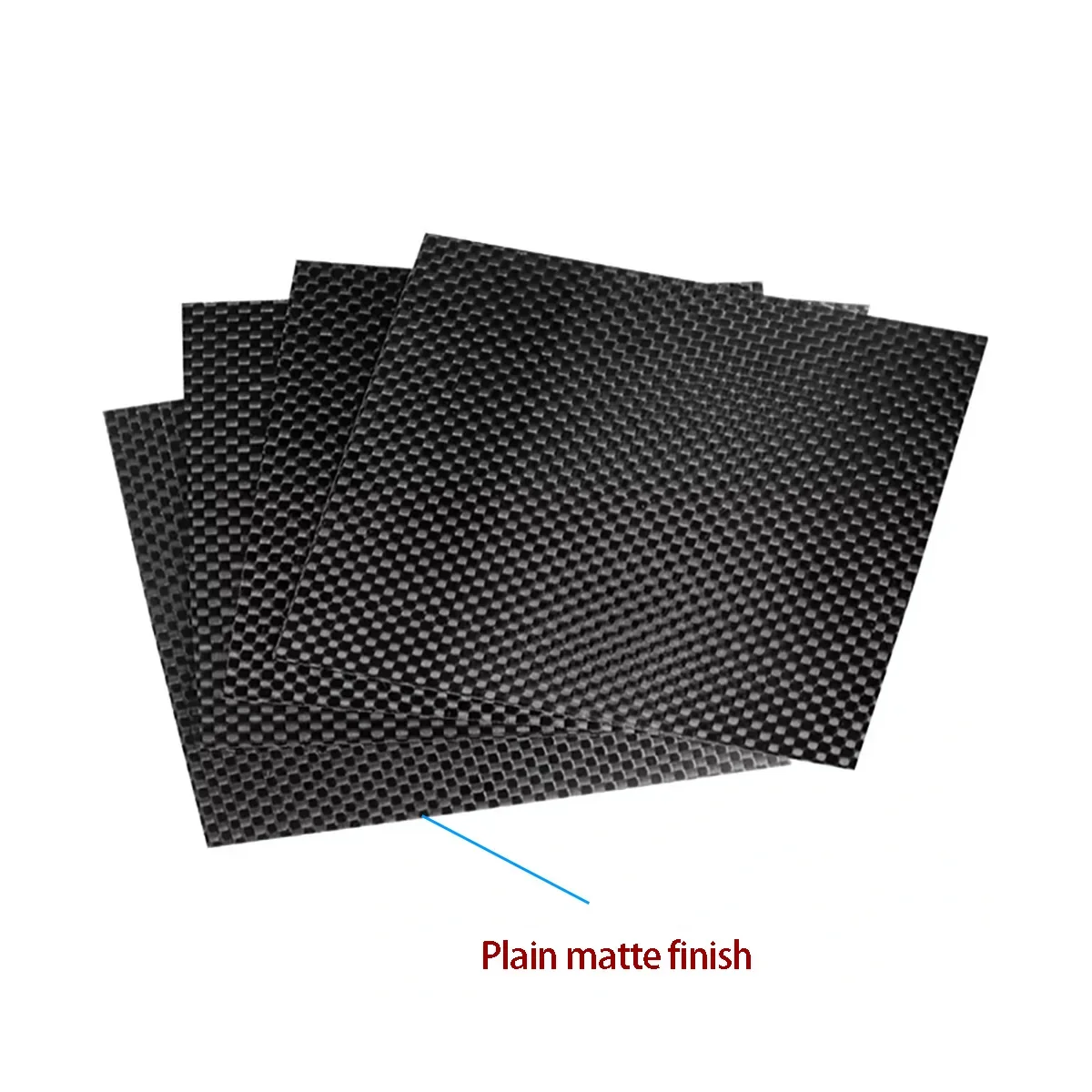 3K Twill Kohlefaserplatte 200x300mm 0,5mm bis 5mm Dicke Hochfest Leichtgewichtig – Detail 6