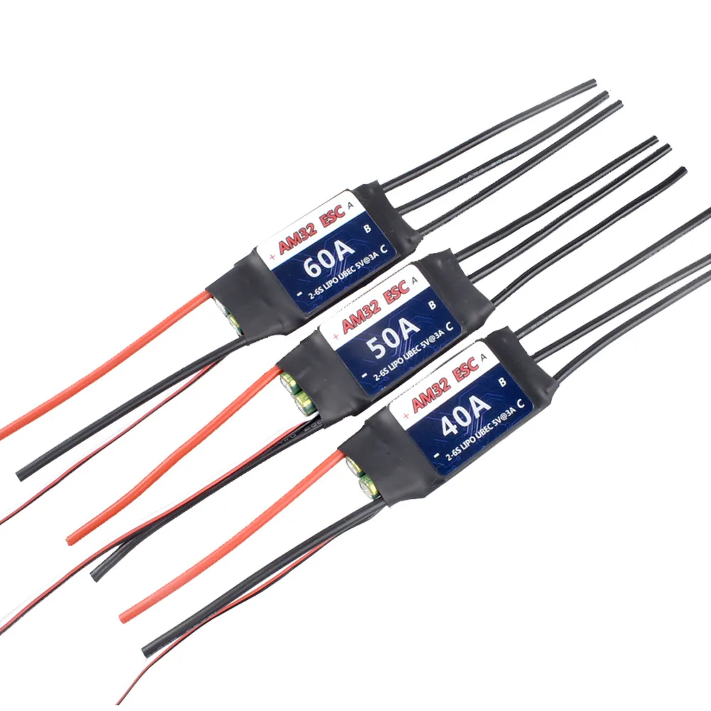 รูปสินค้า ESC ไร้แปรงถ่าน ความเร็วสูง รองรับ LiPo สำหรับโดรนและรถบังคับ