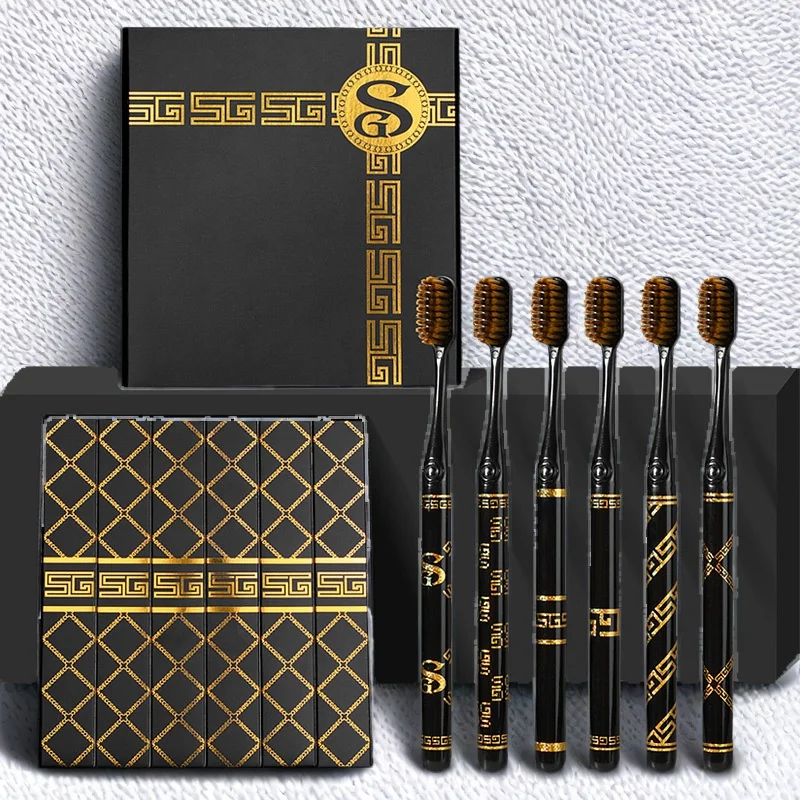 4개/박스 롱 핸들 공룡 어린이 칫솔 초부드러운 편안한 브러슬 가정용 구강 위생 귀여운 장난감 롱 핸들 공룡