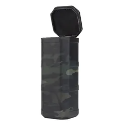 Tactical Shockproof Safety Hard Shell with Foam Glasses Storage Box - Portable Paintball Accessories (Camo Black)