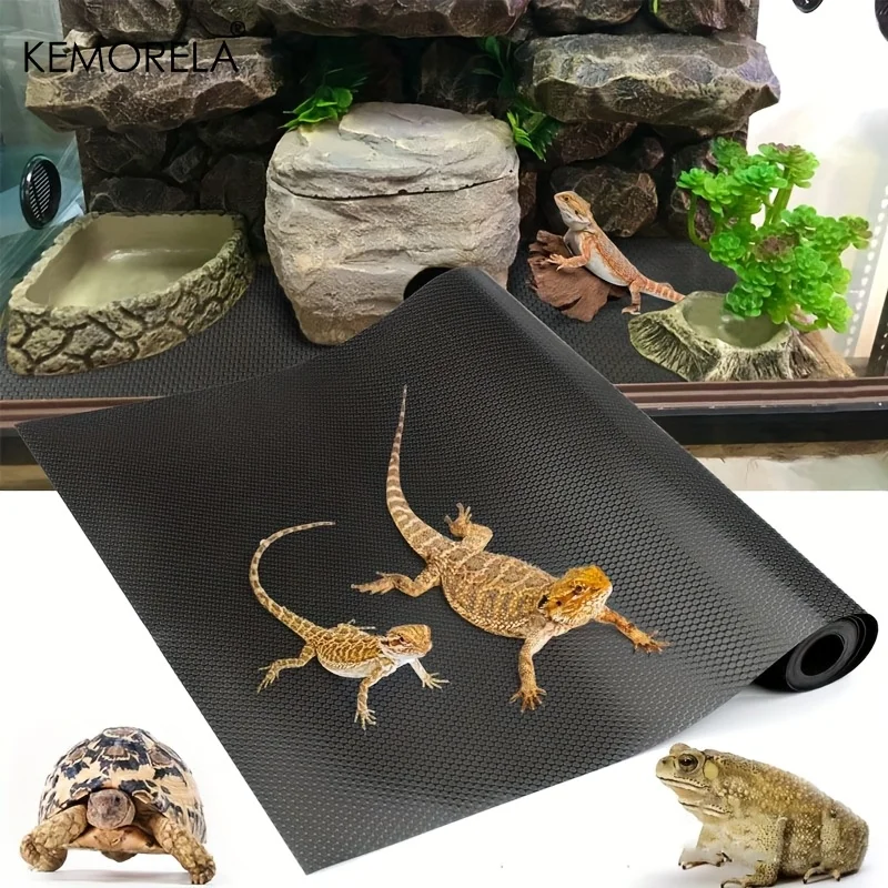Reptile Carpet Terrarium Liner Bedding Reptile Substrate Mat Safe And Comfortable Cage Mat For Snake Lizard reptile bedding material reptile carpet