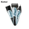 Kemei 1427 3-in-1 Multifunctional Men Electric Reciprocating Shaver Hair Trimmer Rechargeable Hair Clipper Nose Ear Hair Trimmer 1