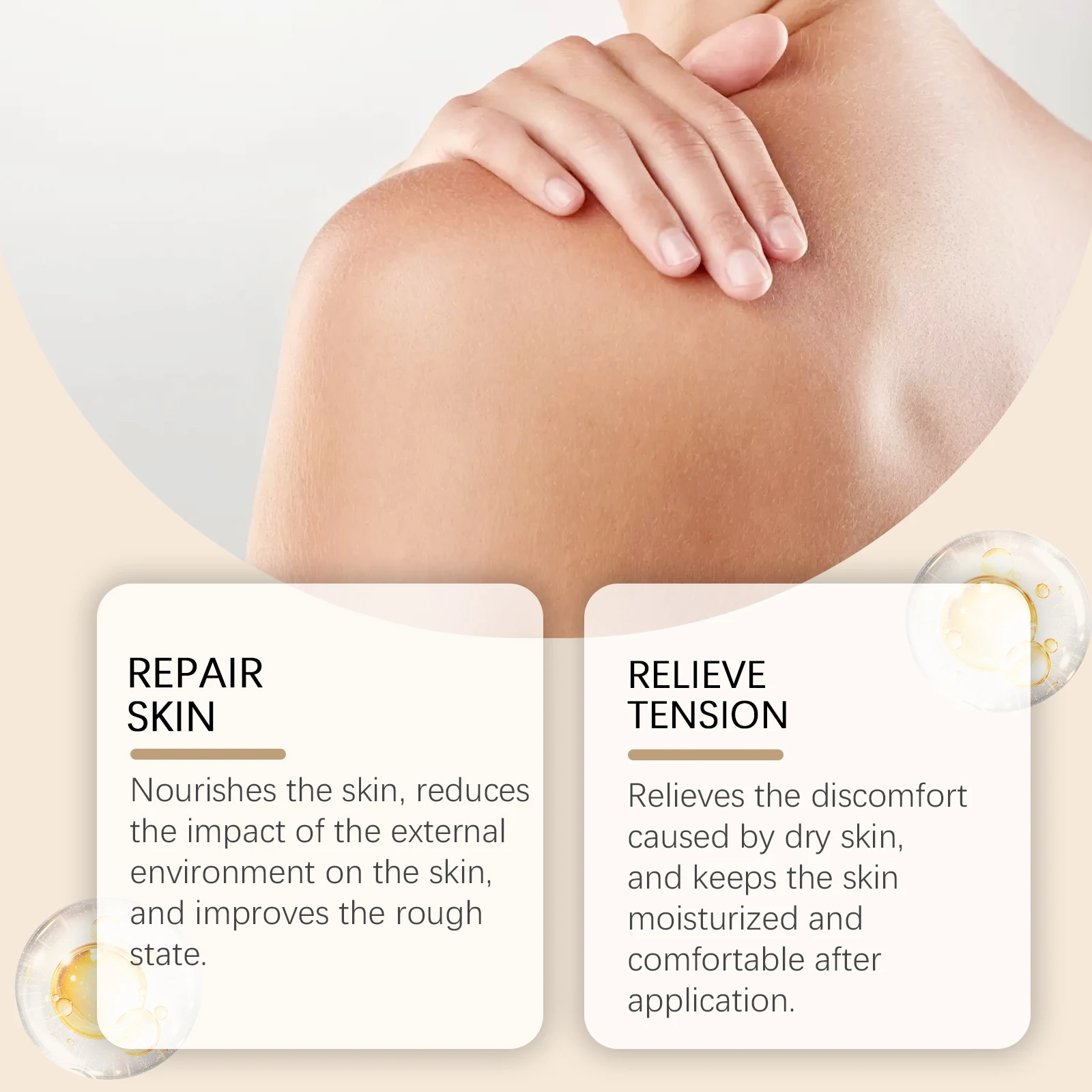 60ml Tallow Honey Balm Deep Moisturizing Beef Tallow Face Cream Body Lotion Anti Crack Face Cream Skin Care