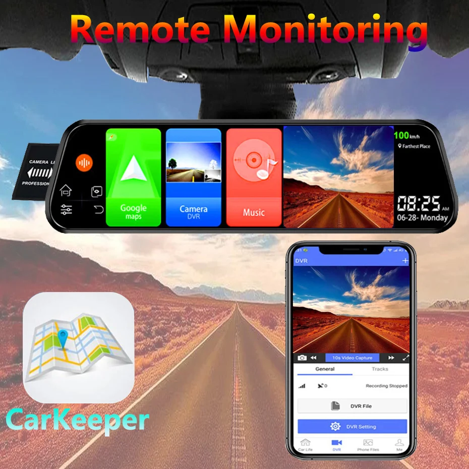 ڵ ̷  GPS  ī޶ DVR ADAS  ڴ  ķ, 10 ġ 4G ȵ̵  , 1080P Ʈ ̵