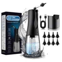 Portable Electric Ear Wash With 3-Speed Earwax Ceaning And 8 Rinse Heads IPX7 Rechargeable Ear Wash With 350mL Water Tank 1
