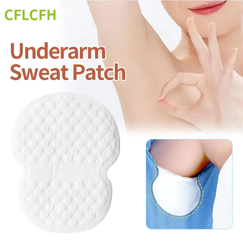 Underarm Sweat Pad Underarm Sweat Pads Armpit Anti Sweat Sticker Underarm Absorbent Deodorants Disposable Dress Clothing Perspiration Pad Men Women