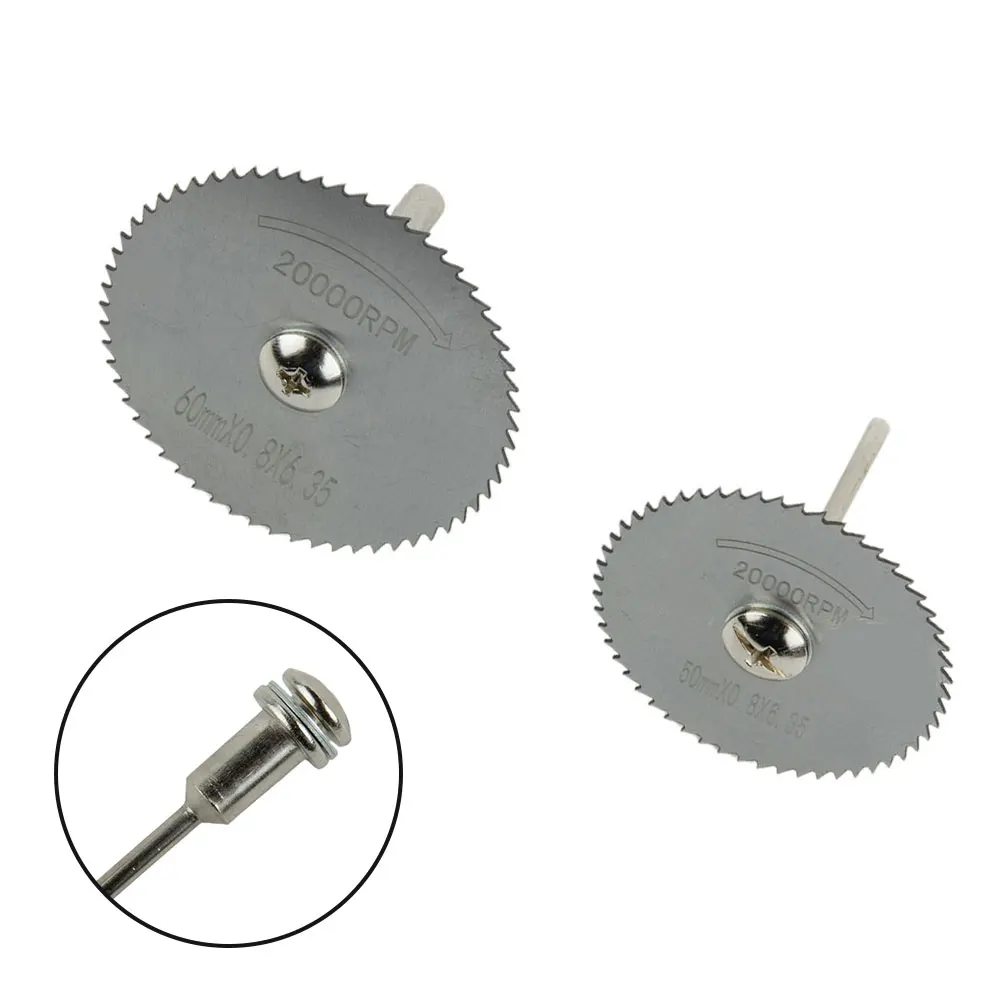 Hss Cutting Discs Mini Circular Saw Blades Wood Cutting Discs Rotary Tool Cutting Wood 50mm / 60mm Woodworking Cutting Tools