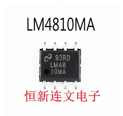 

Free shipping LM4810MAX LM4810MA SOP8 105mW 10PCS
