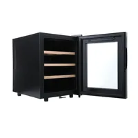 Wine Cooler 32L 12 Bottles Wine Refrigerator Cabinet Fridge Freestanding 1
