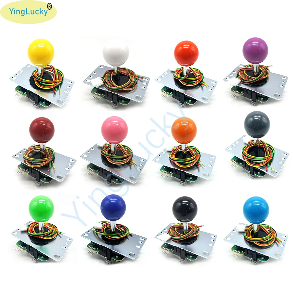 JLF-TP-8YT SANWA JOYSTICK Fighting Stick with Topball, 5Pin