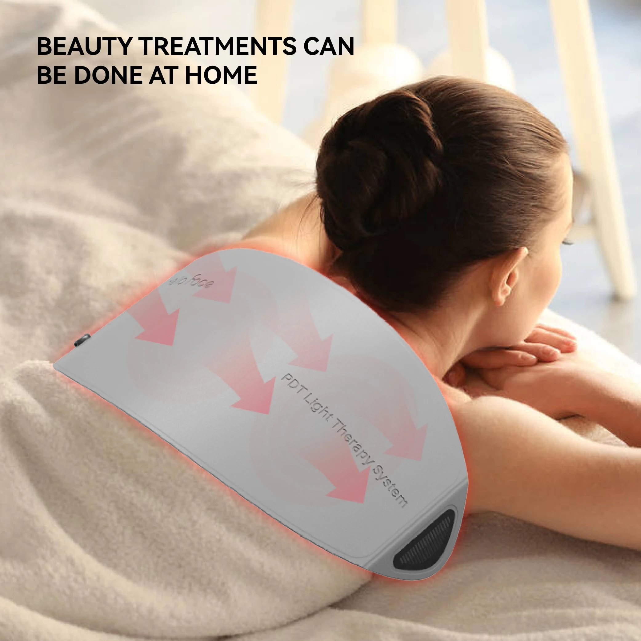 Hello Face 720 PCS LED Light therapy PDT Mask Red Light and Infrared light therapy Body and Face Mask Soft Material