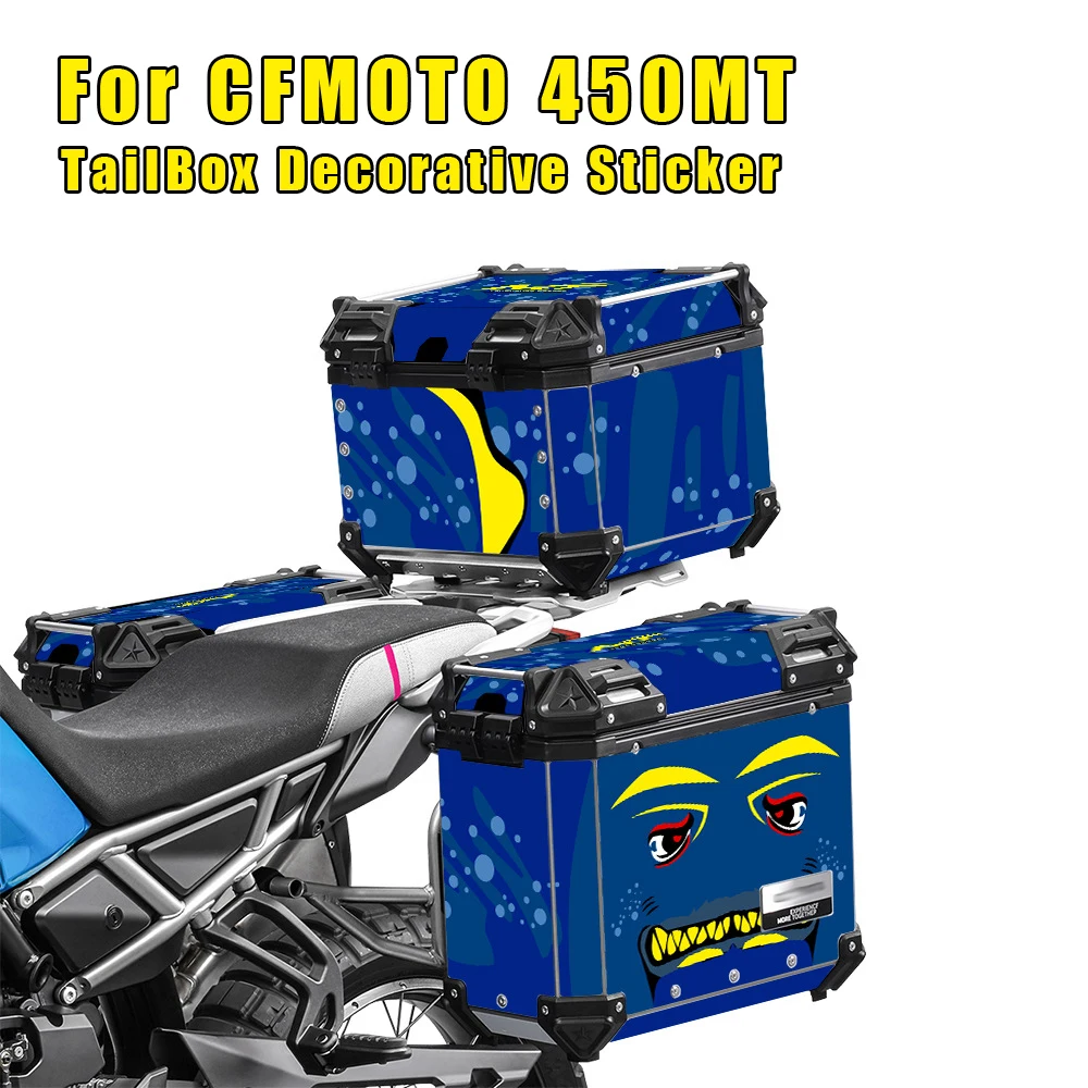 Trunk of Luggage Motorcycle Sticker TailBox Stickers Three Boxes ...