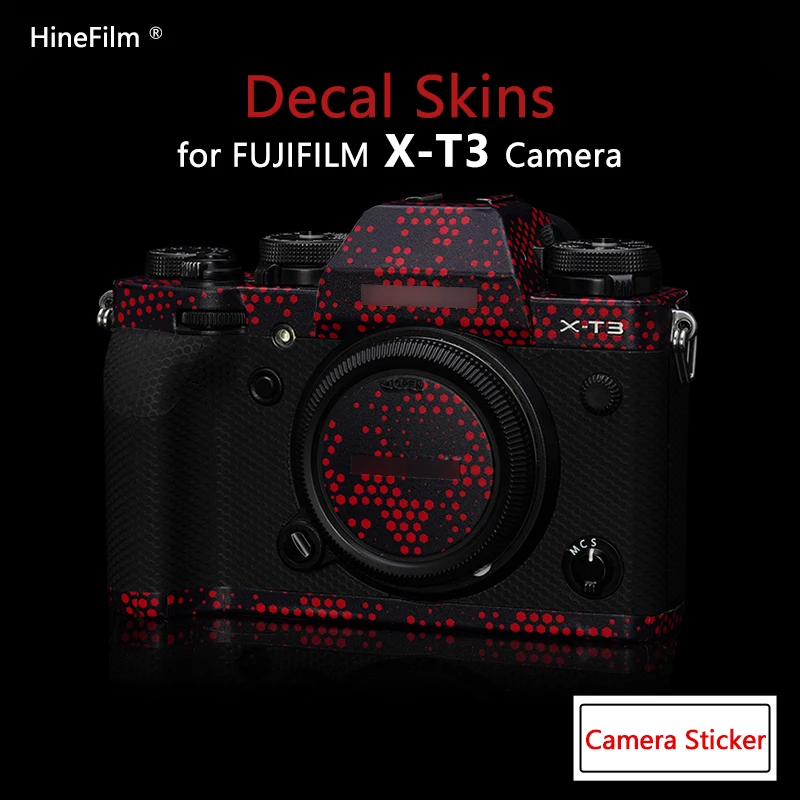 Fuji Xt3 Câmera Película Protetora Decalque Premium Capa Case Body Wrap Coberto Fujifilm X-t3