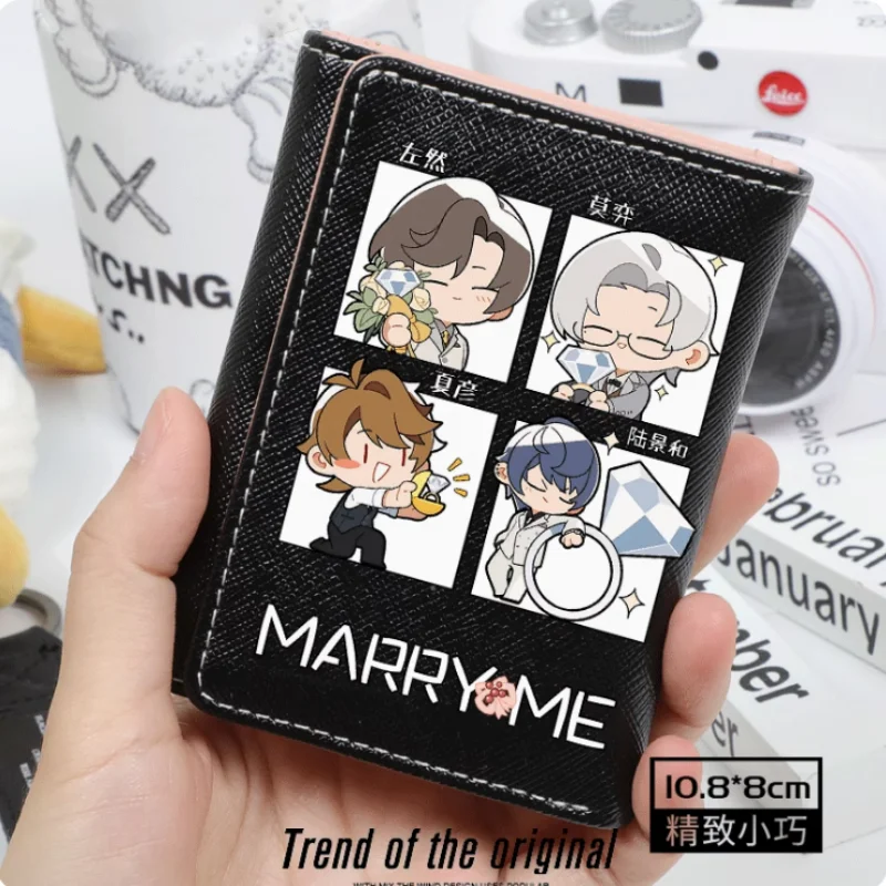 Anime Tears of Themis Luke Artem Vilhelm Fashion Wallets PU Purse Card Holder Hasp Money Bag Cosplay Gift B205