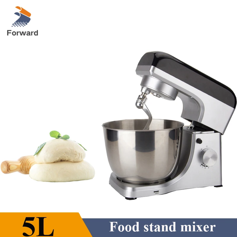 5L Stand Mixer Kitchen Food Blender Cream Whisk Cake Dough Mixers With
