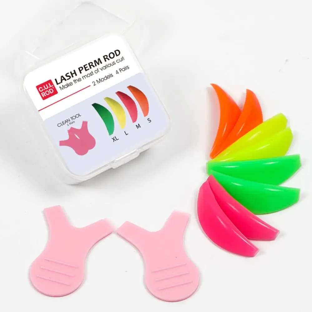 

5Pairs Silicone Eyelash Perm Pad Lifting Lashes Rods 3D Eyelash Curler Accessories Applicator Makeup Tools