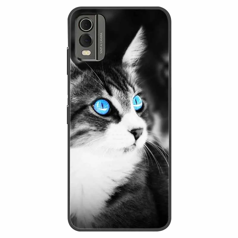 Shockproof Soft Silicone TPU Back Cover with Cute Cartoon Design