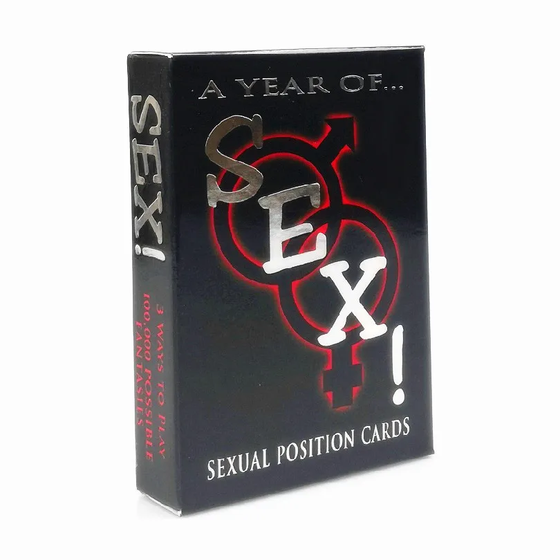 A Year of Sex Kama Sutra Excited Exhausted Sex Mate Sex Fortunes Tarot-Couple Game Cards Sexual Position Cards playing cards card games tarot cards couple card game
