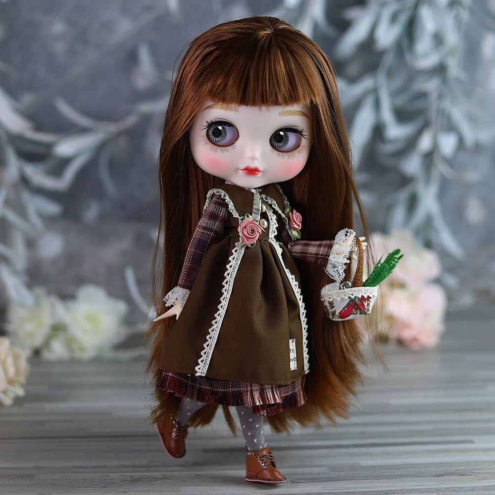 Poupée Blyth 1/6 BJD 30cm - Corps Articulé, Yeux Aléatoires - Neuf Pour Enfants 6-12 Ans