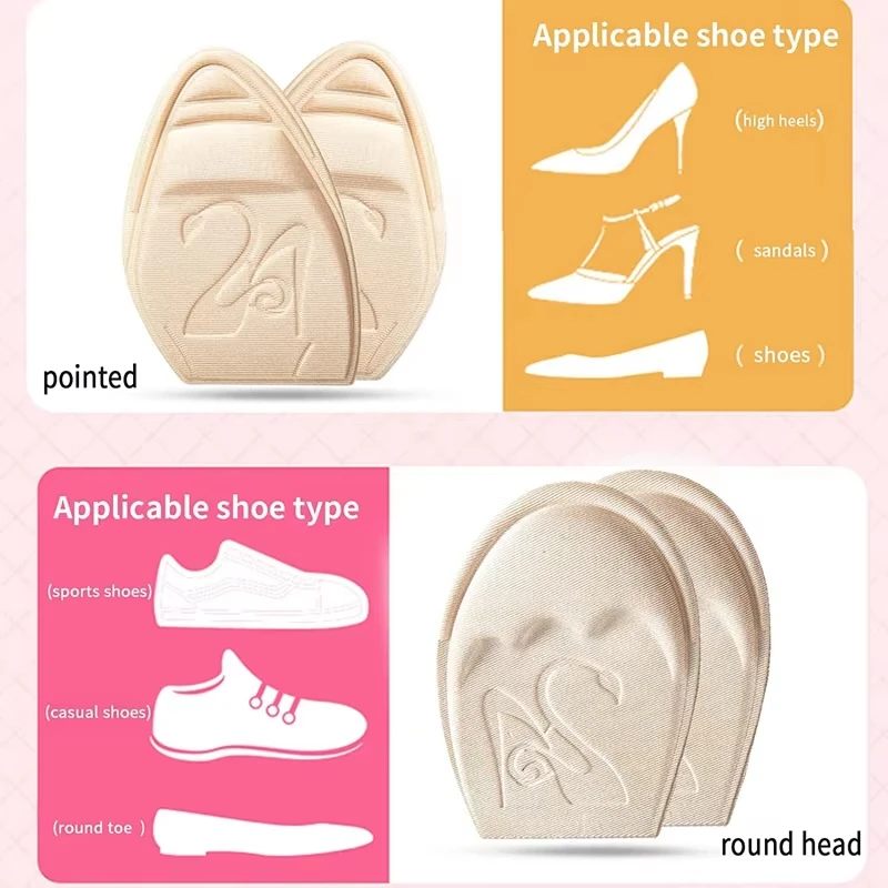 รูปสินค้า แผ่นรองเท้ากันลื่น ใส่สบาย รองรับเท้าได้ดีเยี่ยม