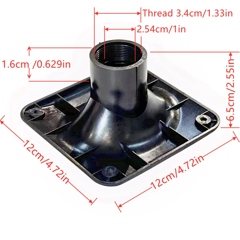 1"/1,4"-Hochtöner mit Gewinde, wetterbeständiges ABS-Gehäuse für Bühnenmonitore und professionelle Außenlautsprecher, hochwertiger Ersatz. – Detail 2