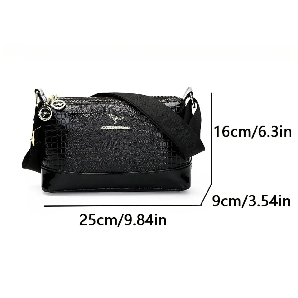 Womens Crossbody Bag Soft Leather Shoulder Bag Designer Messenger Bag