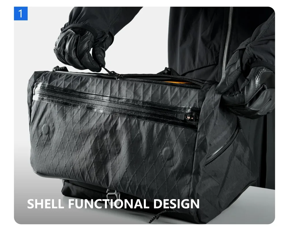 Reindee Lusion 25ss FP08 Cocoon quick detachable multifunctional crossbody bag xpac dyneema materials techwear accessories edc