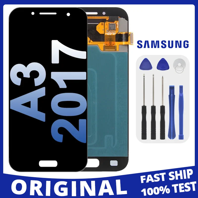 

4.7" Original For Samsung Galaxy A3 2017 A320F A320Y Lcd Display Touch Screen Replacement Digitizer Assembly