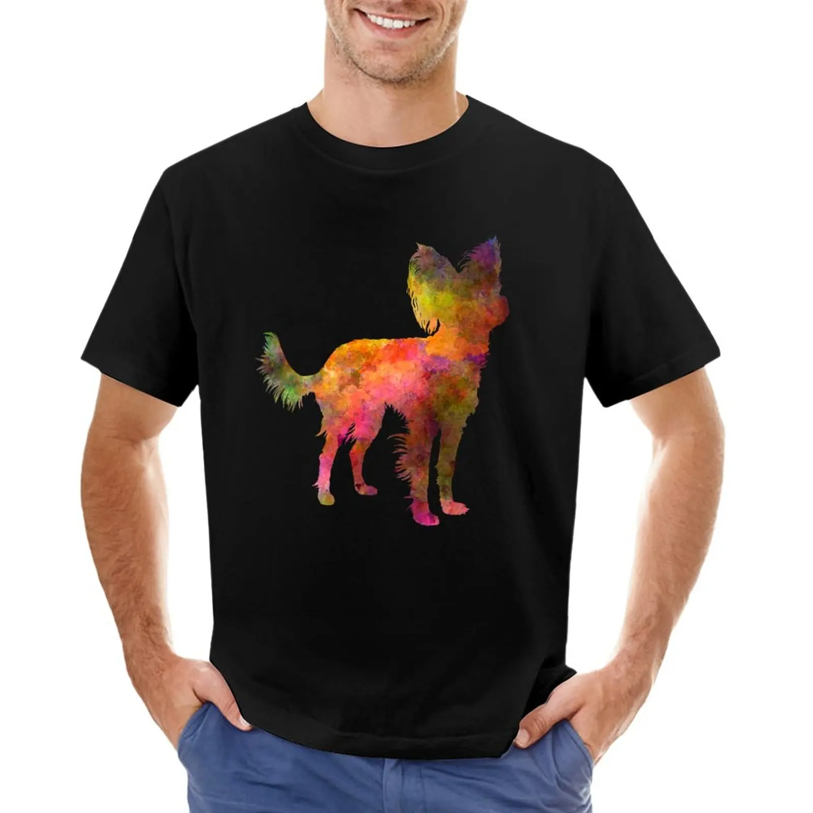 

Russian Toy 02 in watercolor T-Shirt t shirt man mens funny t shirts