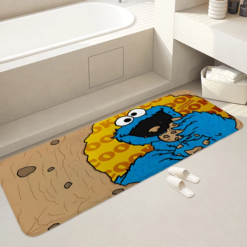

Carpet for Children's Room S-Sesame Streets Cute Kids Room Rugs Custom House Interior Entrance Mat Soft Room Decorating Items