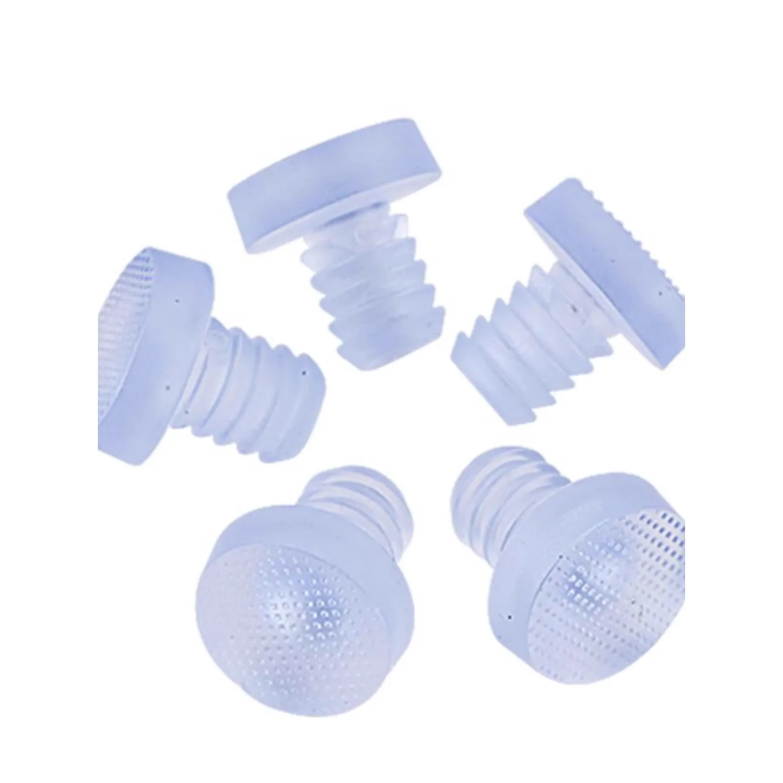 Transparent Furniture Corner Guards with Soundproofing Anti-Collision Silicone Cushions-Noise Dampening Pads for Cabinet Doors