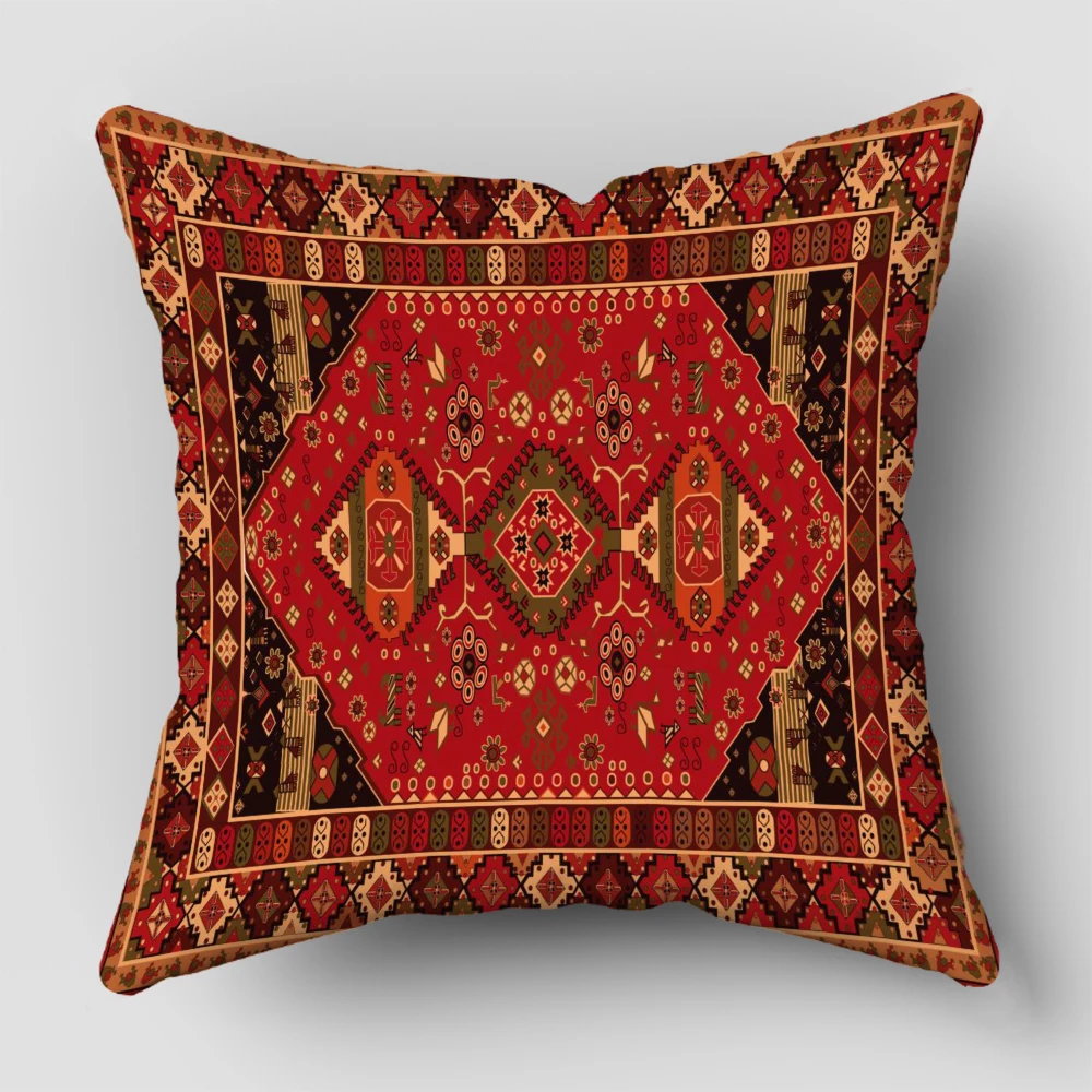 Persian Plush Decorative Pillowcase 3