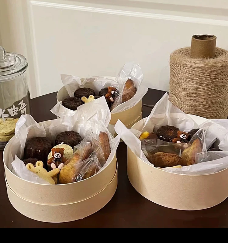 Mini Pastry Packaging Box for Cookies, Candies, Macarons – Food-Safe Kraft Paper Contai... - SKU MPPB0937 - UGI Packaging