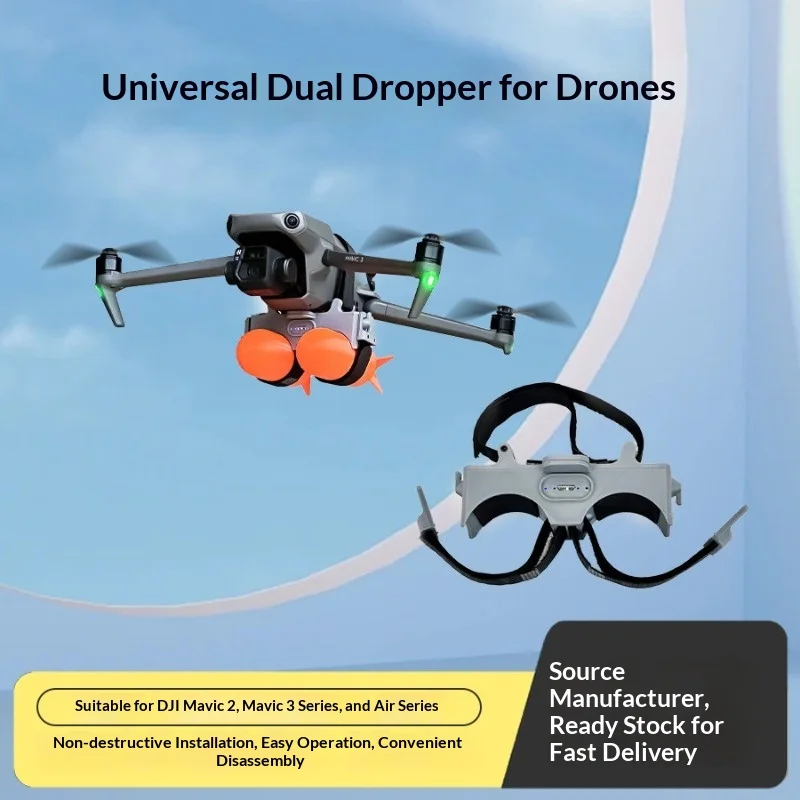 Sac de transport étanche pour drone DJI AIR3, Mini4Pro ou Mavic 2-3, protection optimale contre les intempéries.