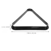 Billiard Balls Holder Stand Mini Organizer Table Pool Rack Storage Retro Style Triangle Frame Child 3