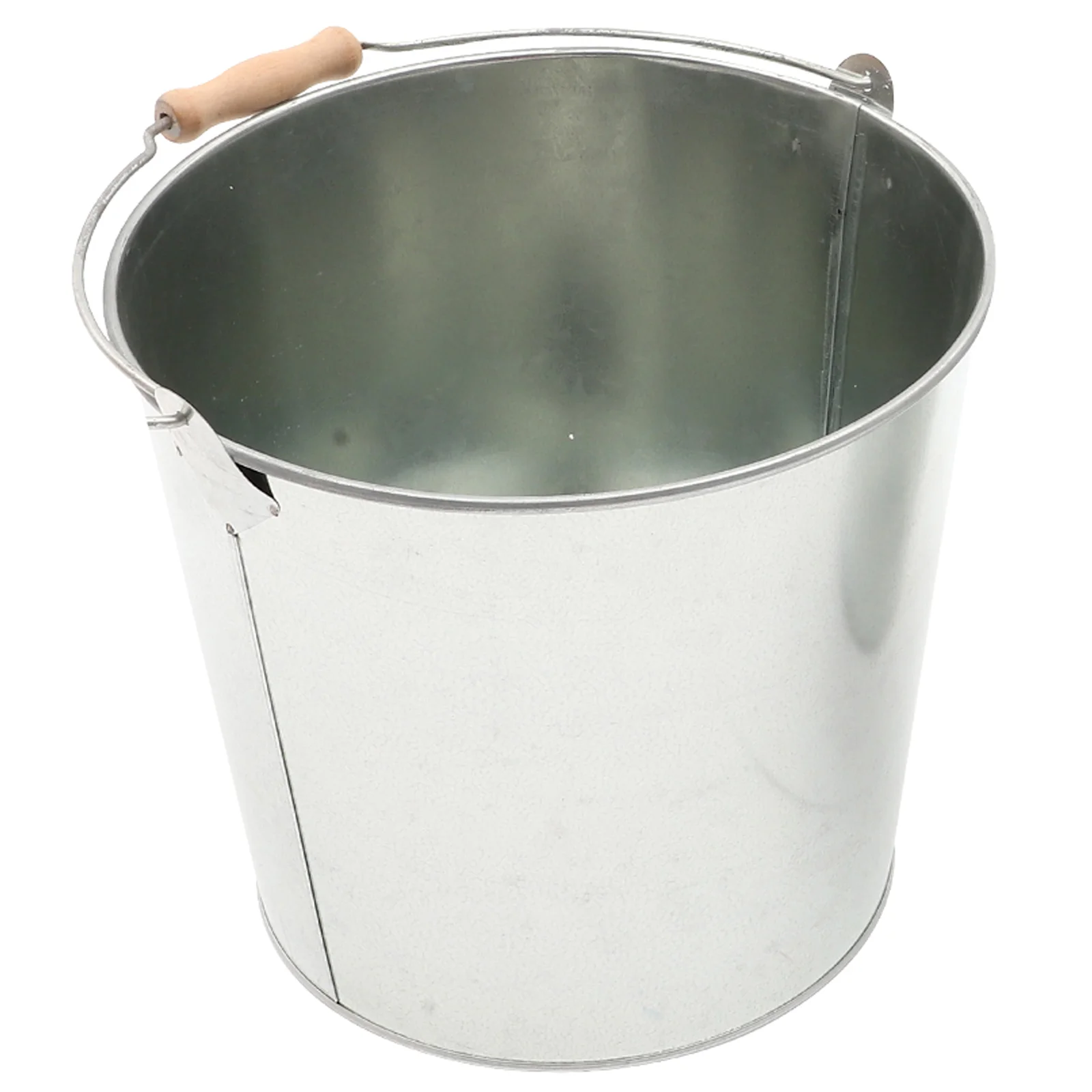 

Garbage Cans with Lids Metal Fireplace Ash Bucket Ashtray Outdoor Incinerator