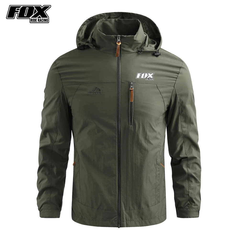 Cycling Jacket Cycling Clothes Men Hooded Windproof Waterproof