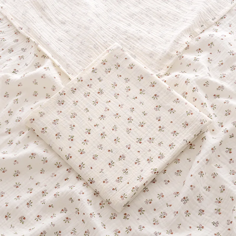 Muslin Squares Diapers for Newborns Baby Blanket Swaddle Children's Blanket Newborn Baby Stuff Museline Waddling Breathable 4