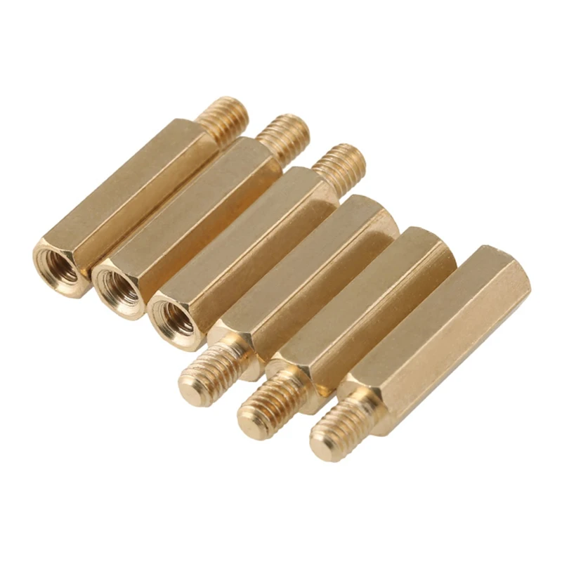 50 Distanziali Ottone Maschio-Femmina M2.5 - Supporti PCB, Esagonali, Lunghezza 7mm - Foto 7
