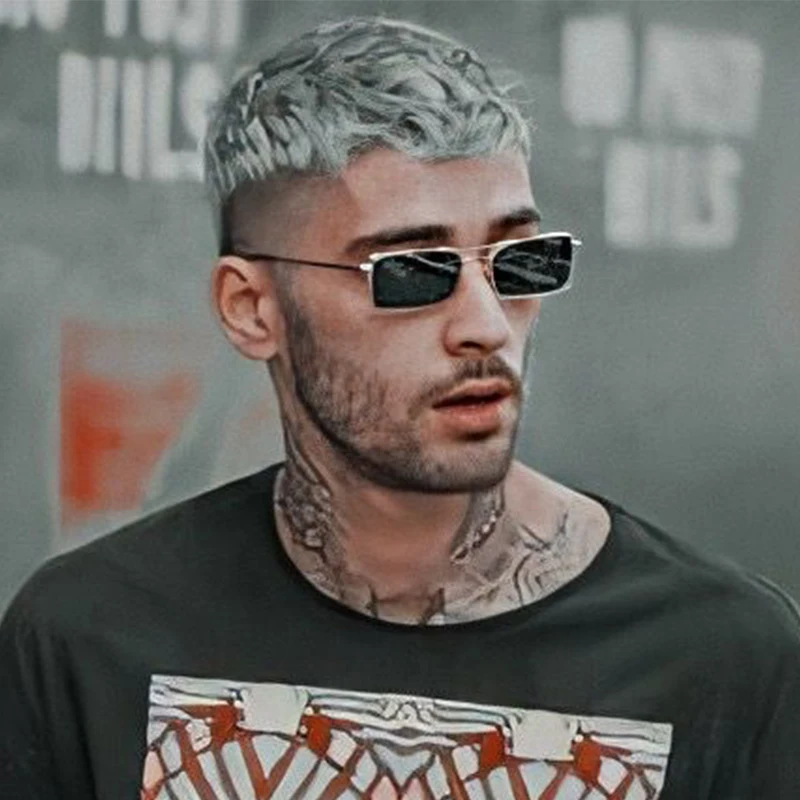 

Модные маленькие летние солнцезащитные очки с двойным лучом в металлической коробке высококачественные солнцезащитные очки Новинка 2024 аксессуары в Корейском стиле